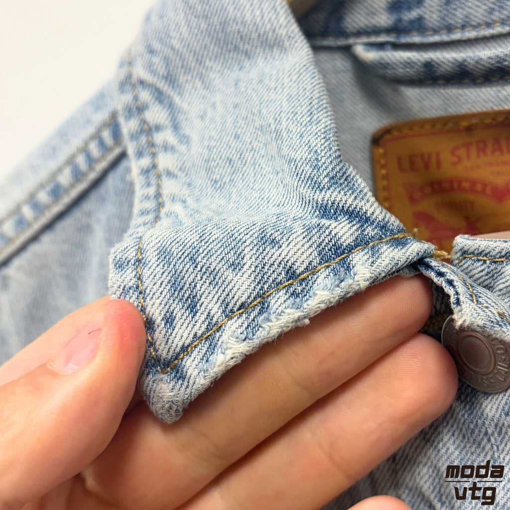 Vintage Y2K Levi’s Denim Jacket Blue Women’s XS Retro