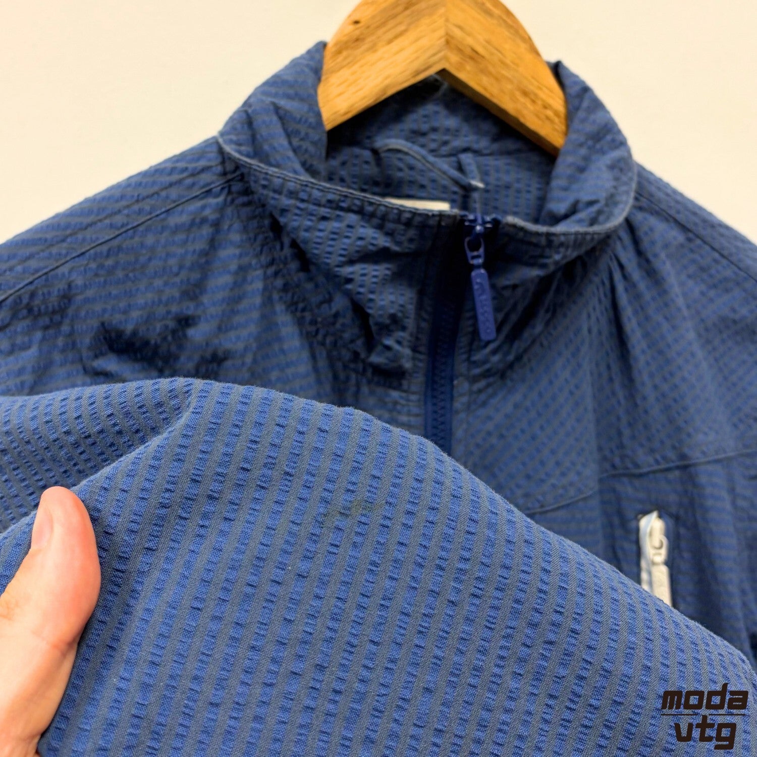 Vintage Y2K Adidas Track Jacket Blue Medium Retro Unisex