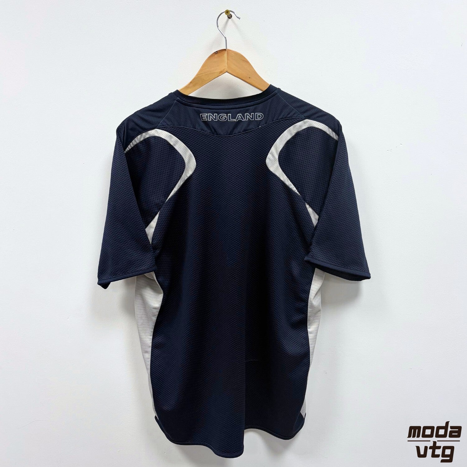 Vintage Y2K England Shirt Navy Large Umbro Retro Unisex