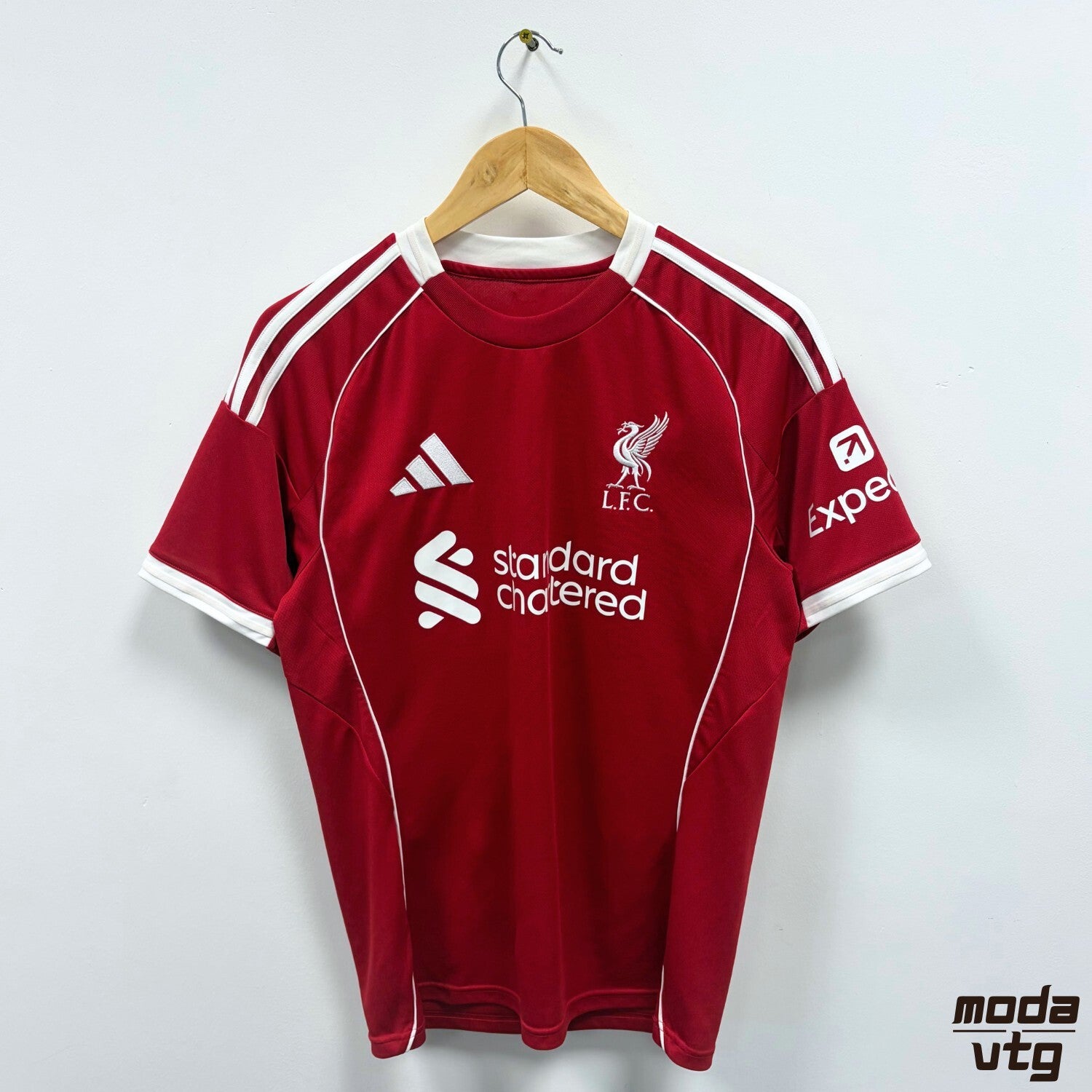 Liverpool Adidas Home Shirt Red Small 25 26 Jota 20 Football Jersey Tribute LFC