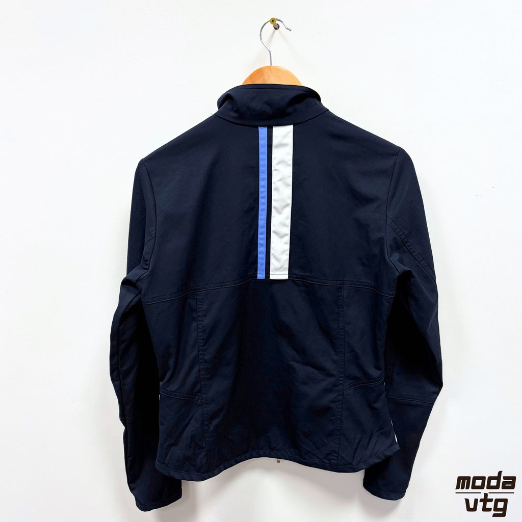 Vintage Y2K Nike Track Jacket Navy Women’s Small Retro