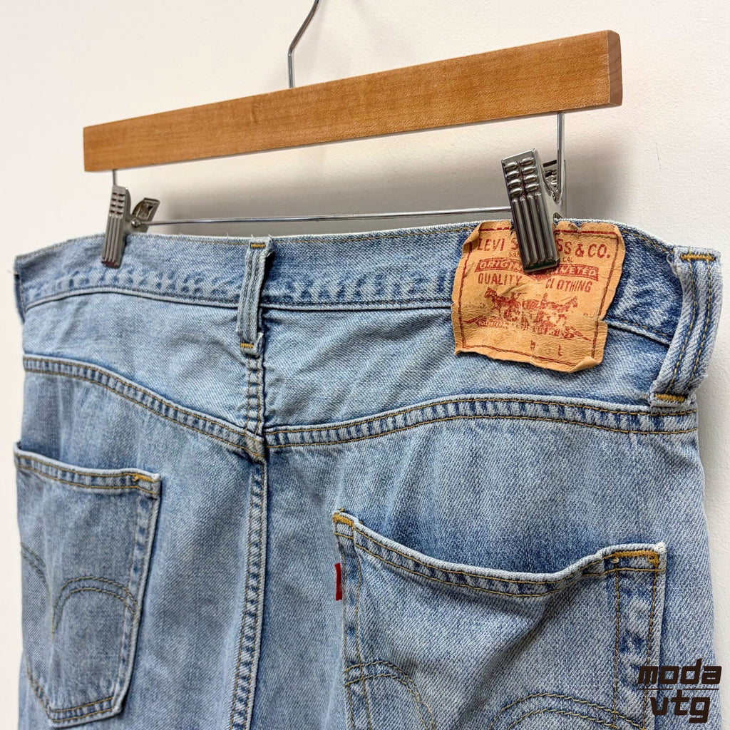 Vintage Y2K Levi’s Jorts Blue 36’ XL Denim Baggy Retro