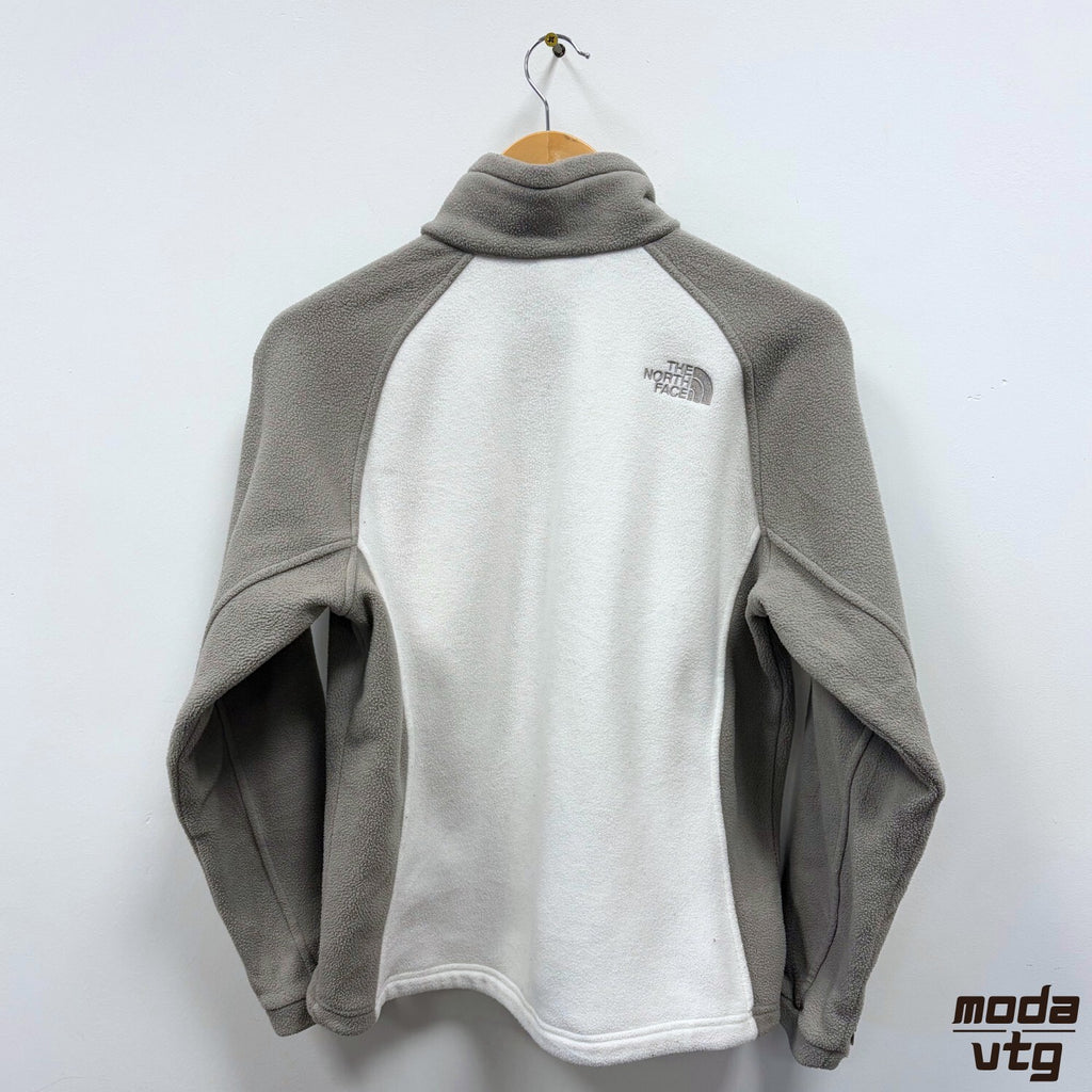 Vintage Y2K The North Face Fleece White Medium Retro Outdoors