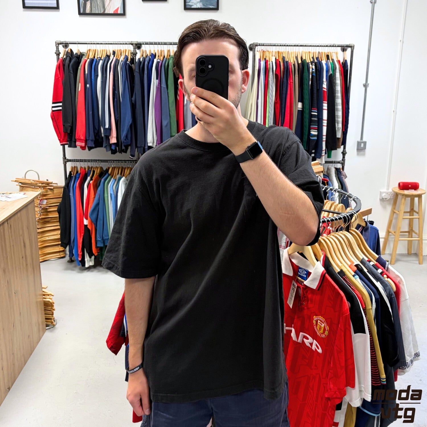 Vintage Y2K Carhartt T-Shirt Black XXL Holiday Summer