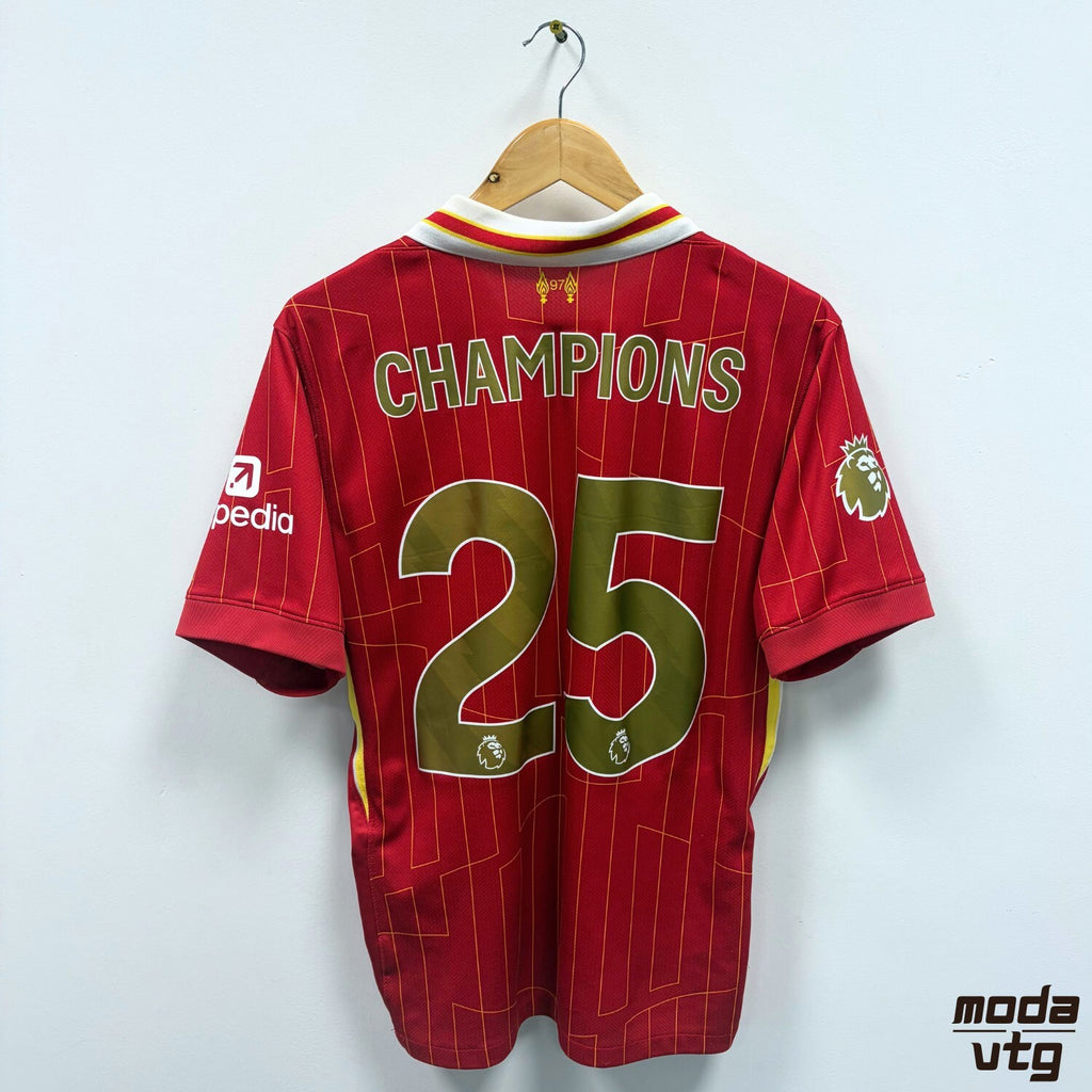 Liverpool Nike Home Shirt Red Medium 24 25 Champions Premier League Football LFC