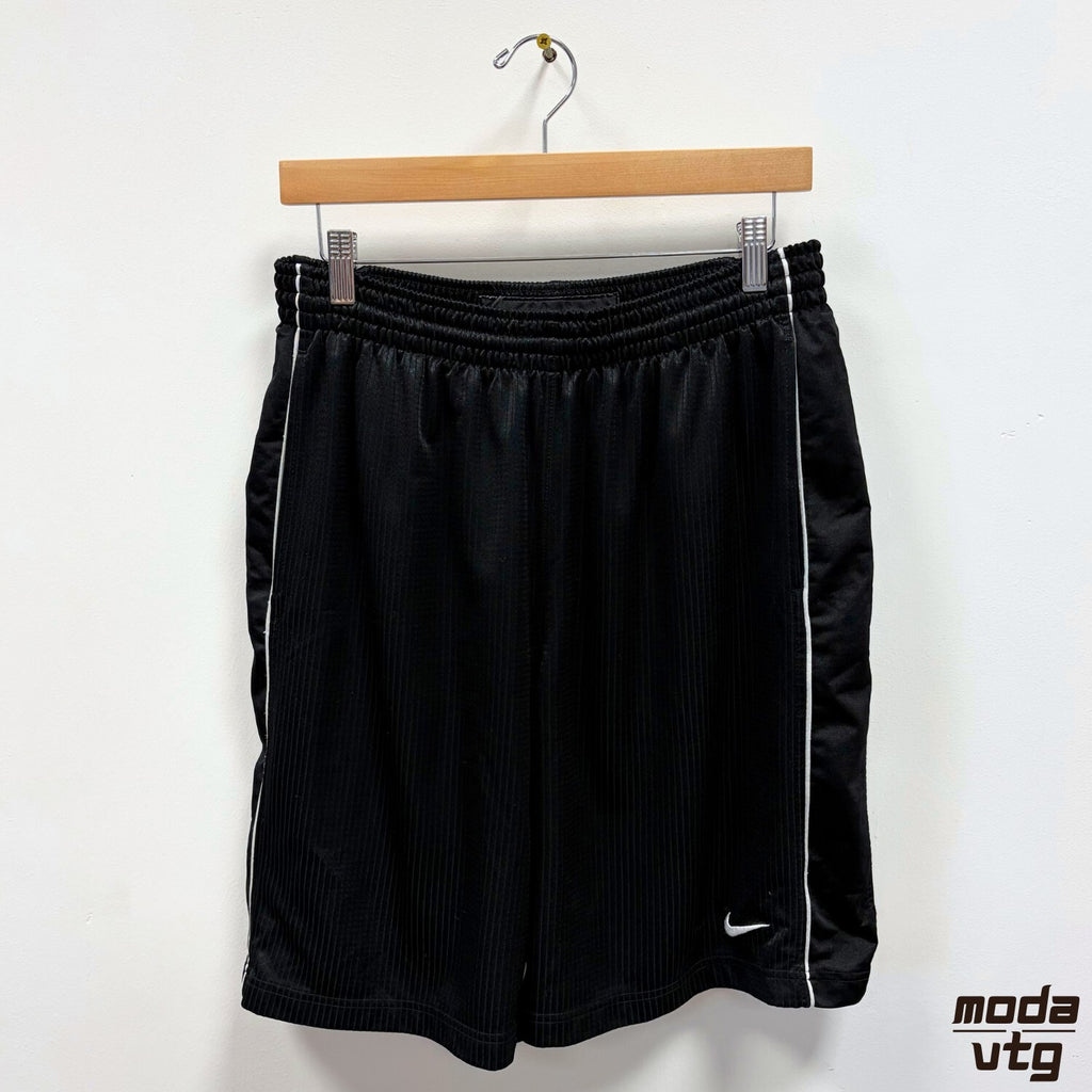 Vintage Y2K Nike Basketball Shorts Black Large Retro Unisex