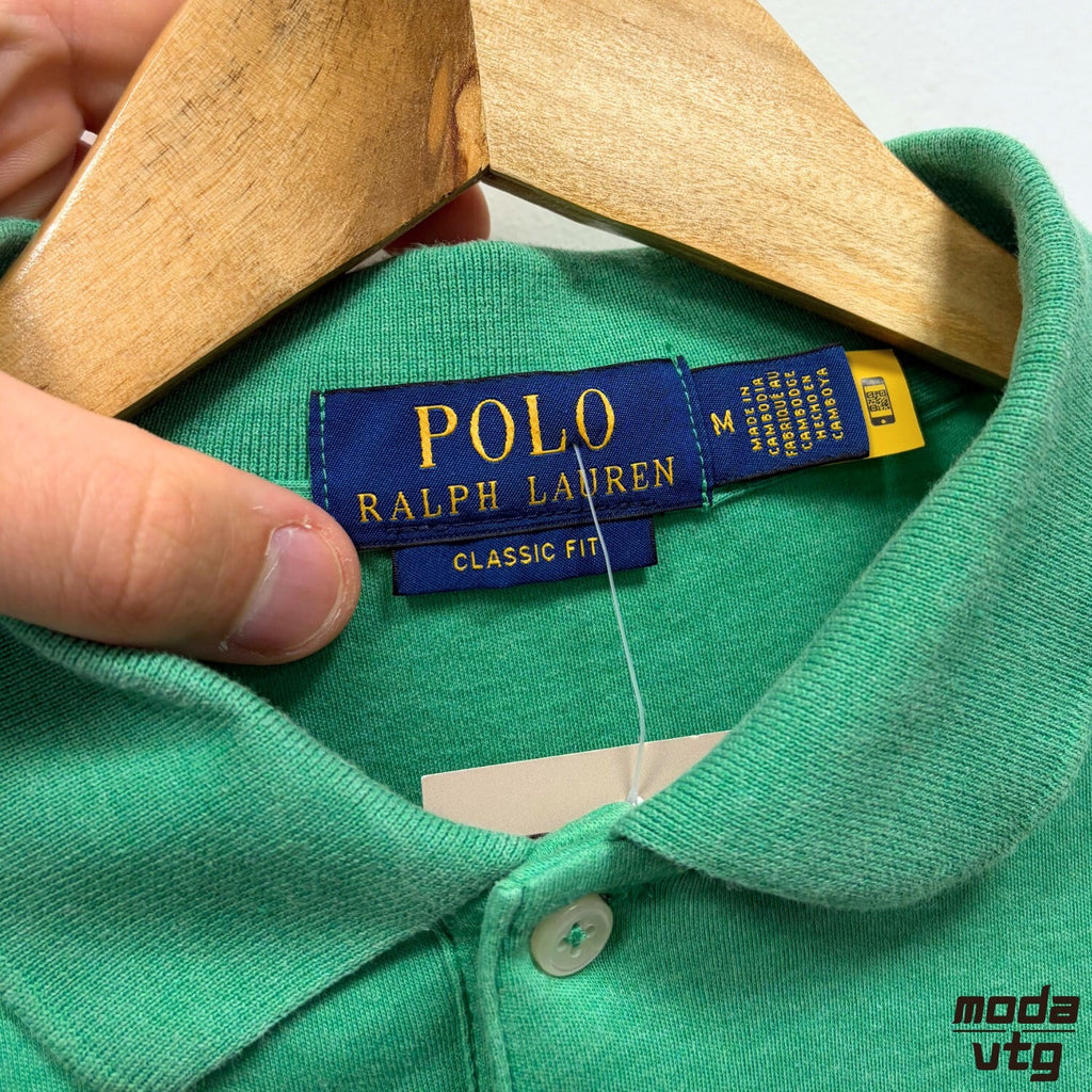 Vintage Y2K Ralph Lauren Polo Green Medium Retro Summer Unisex