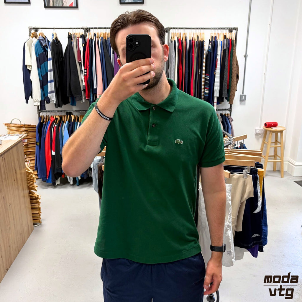 Vintage Y2K Lacoste Polo Green XL Retro Unisex