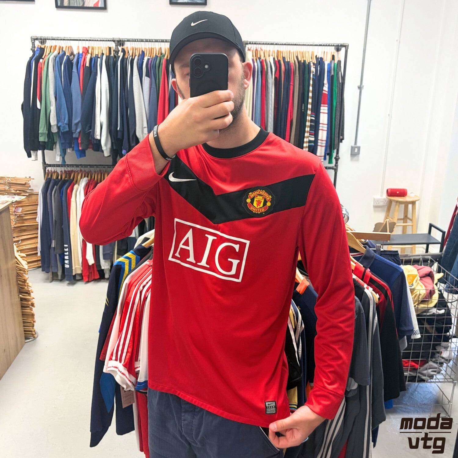 Vintage 2009/10 Manchester United Jersey Red XL Michael Owen Retro Unisex Umbro
