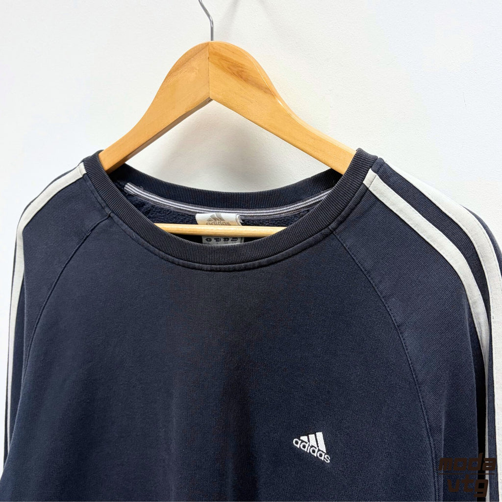 Adidas Sweatshirt Navy Large Vintage 2006 Retro Sporty Athletic Streetwear Crew