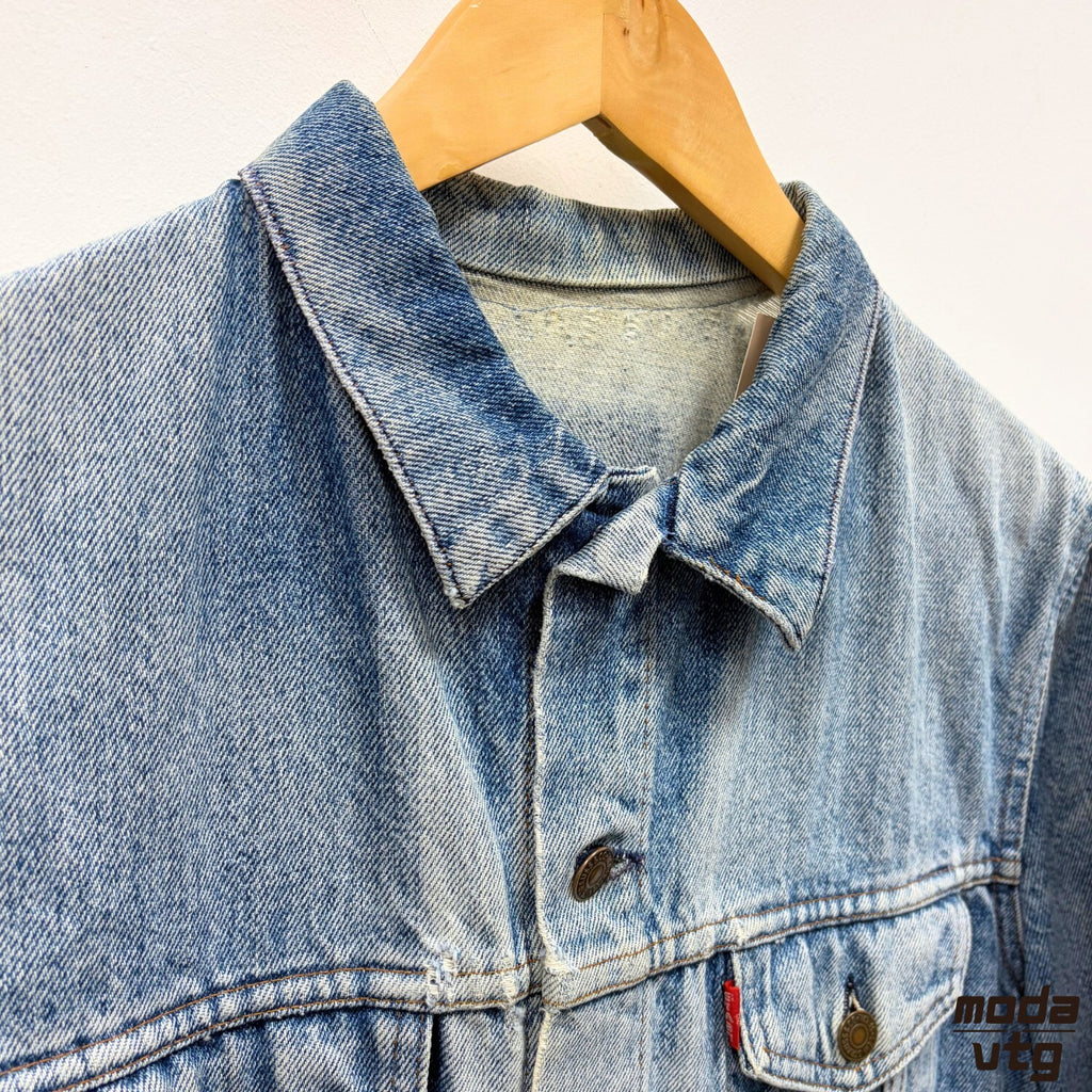 Vintage Y2K Levi’s Denim Jacket Blue Small Unisex Retro