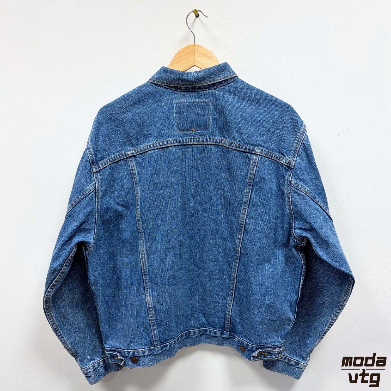 Levis Denim Jacket Blue Medium Trucker Vintage Y2K 90s Retro Workwear Streetwear