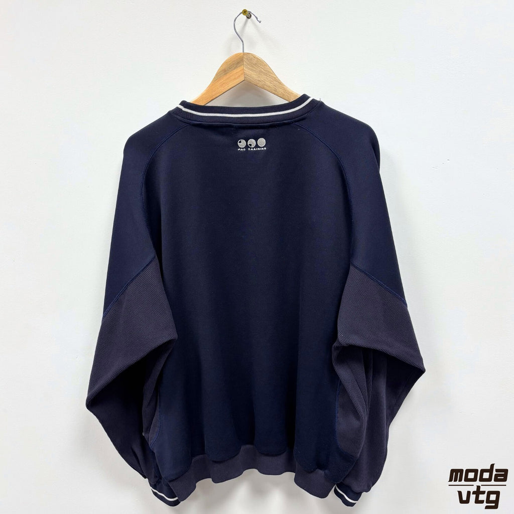 Umbro Sweatshirt Navy XL Crewneck Vintage Y2K Pro Training Retro Boxy Football