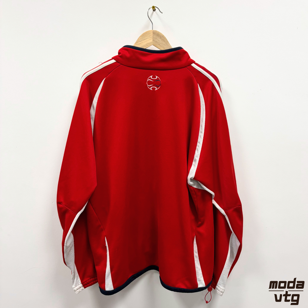 Vintage 2006 Bayern Munich Adidas Track Jacket Red XL Retro Unisex