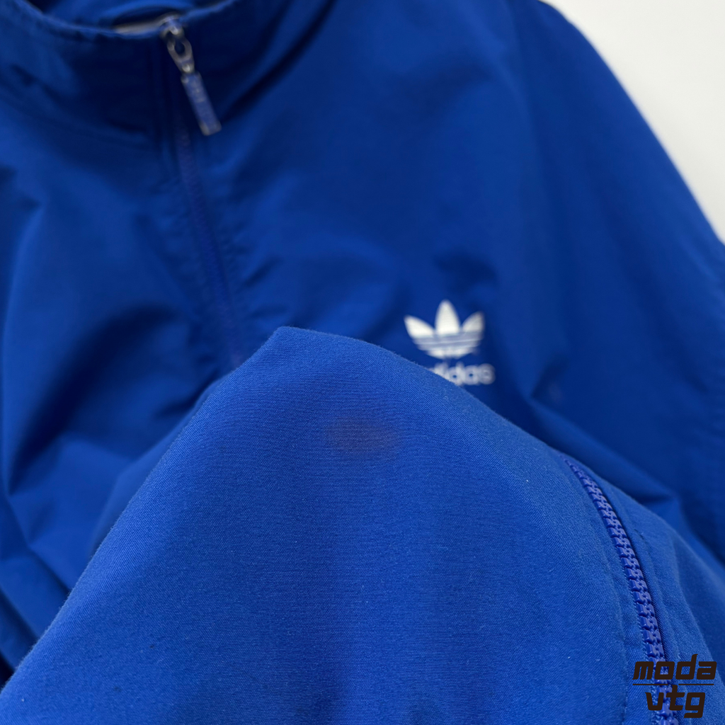 Vintage 90s Adidas Track Jacket Blue XL Retro Unisex