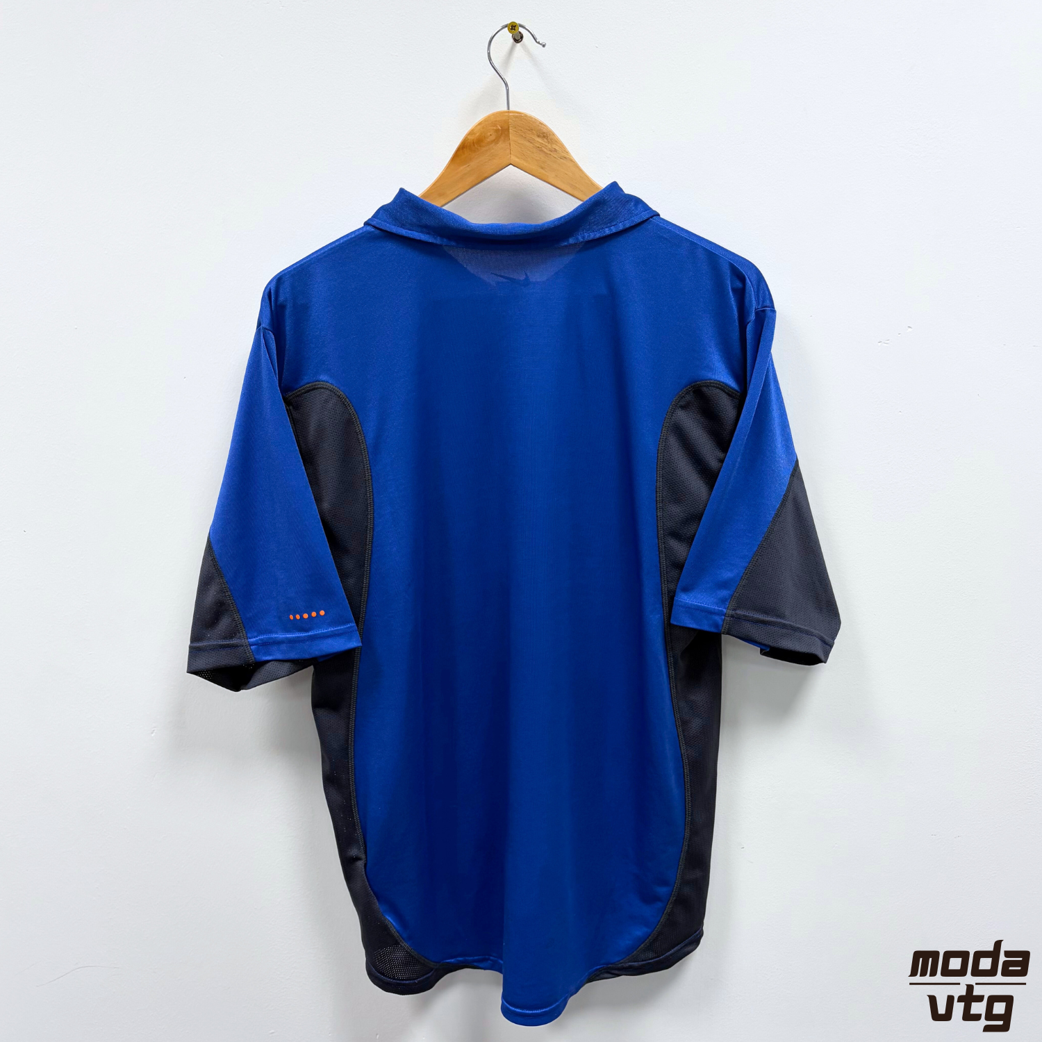 Vintage 2000/02 Netherlands Jersey Blue Medium Retro Away Nike