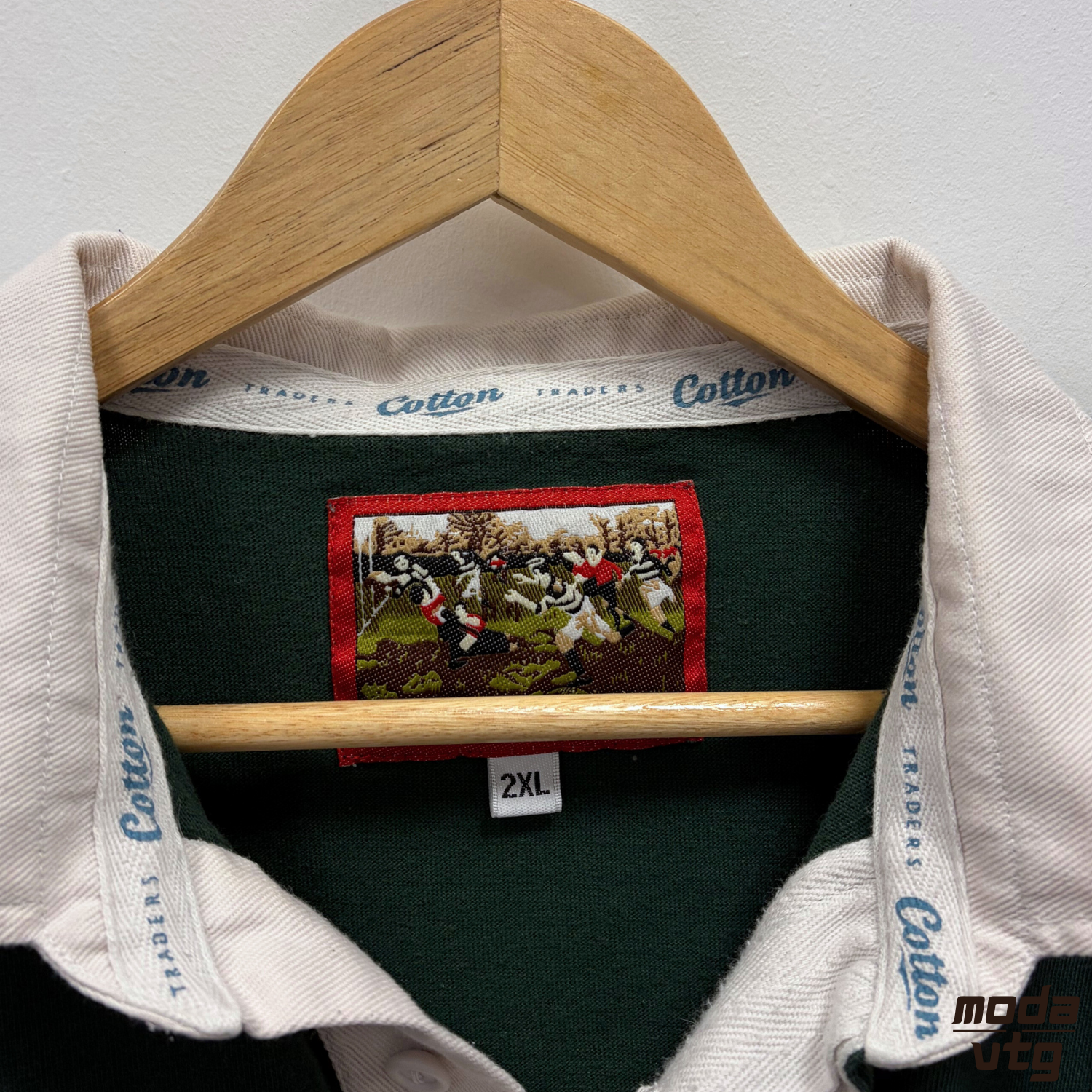 Vintage 90s Ireland Rugby Polo Green XL Retro Cotton Traders