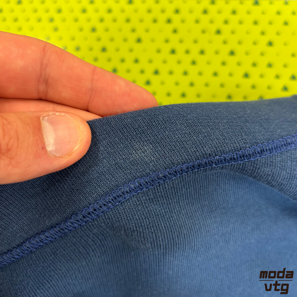 Vintage 90s Best Company Sweatshirt Blue Large Crewneck Embroidery