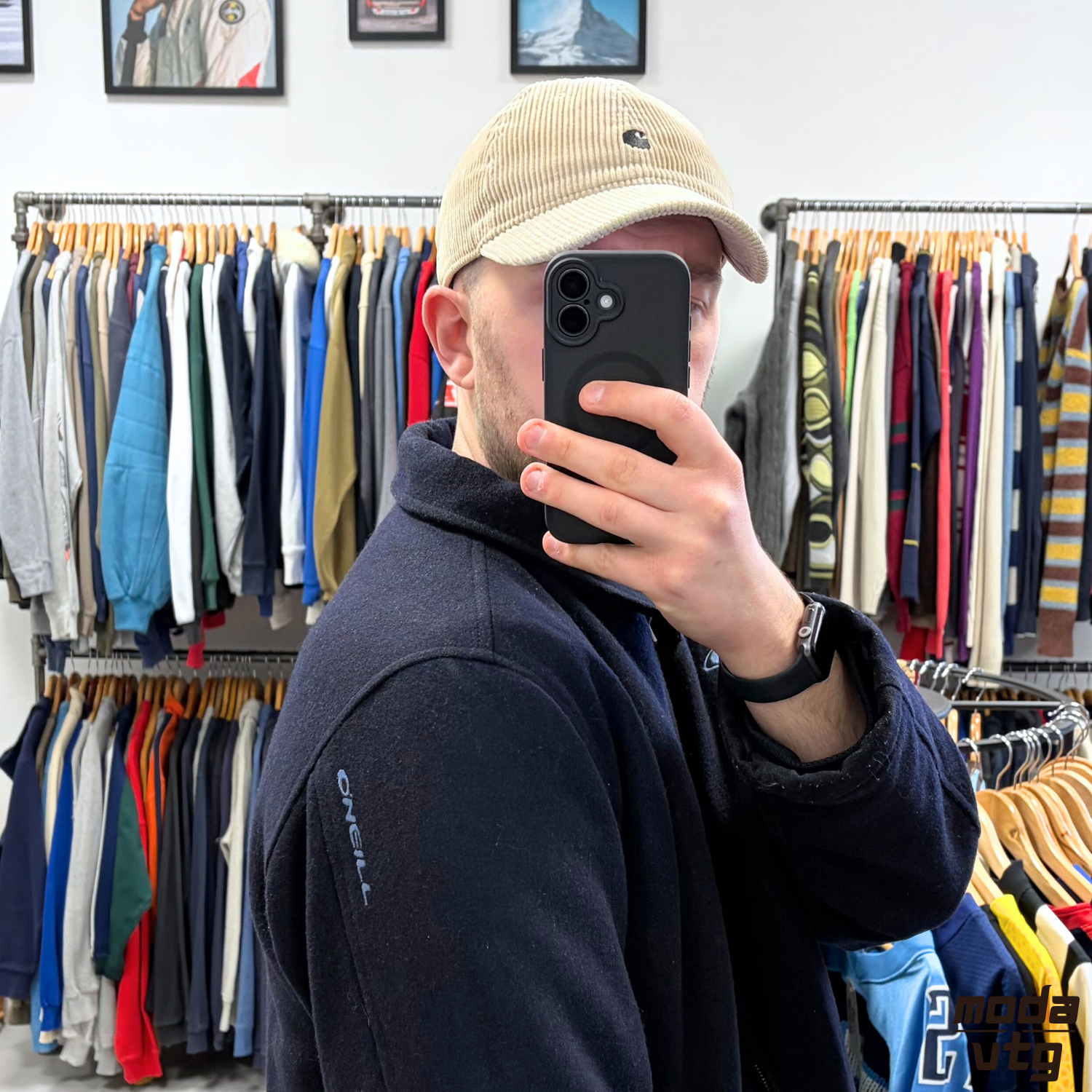 Vintage 90s O’Neil Jacket Navy XL Retro Fleece Jacket
