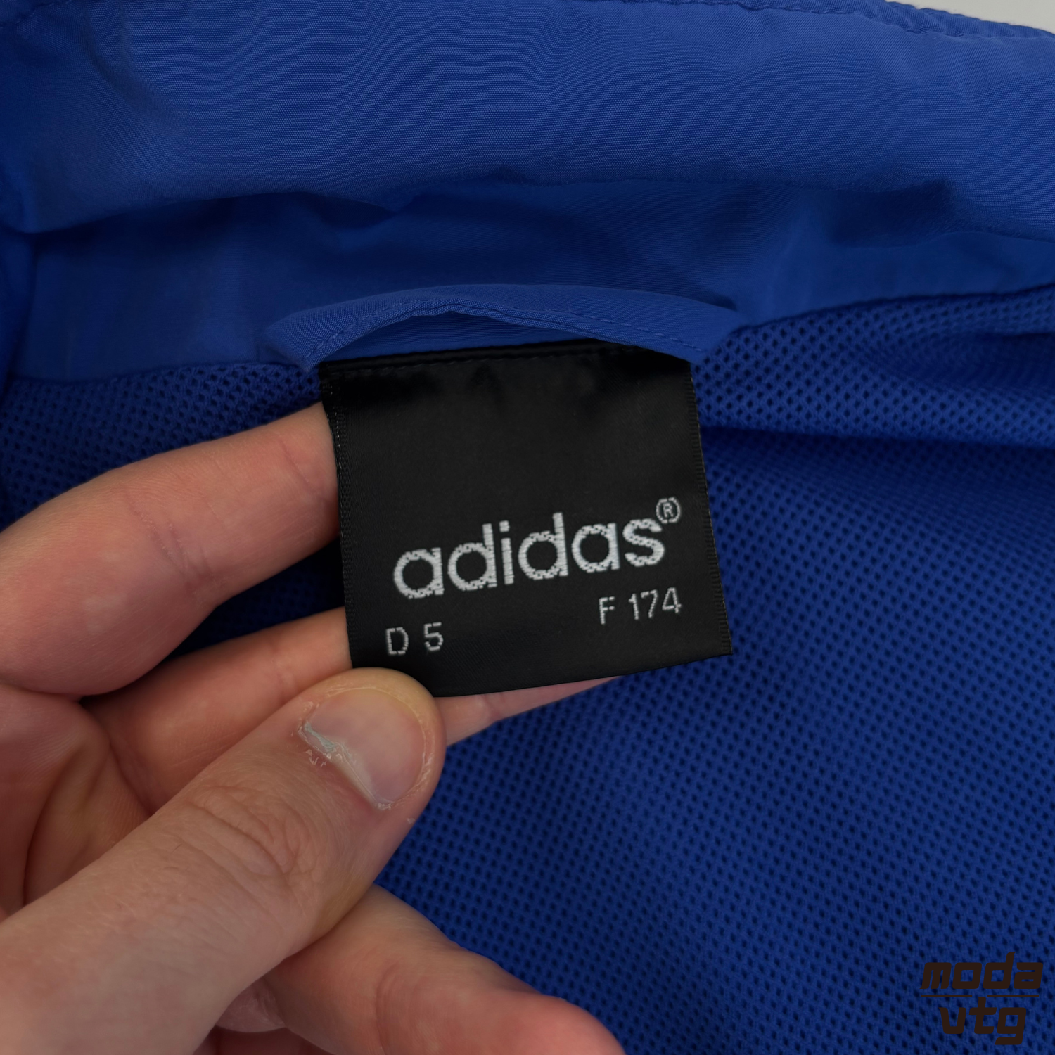 Vintage Y2K Adidas Track Jacket Blue Medium Retro