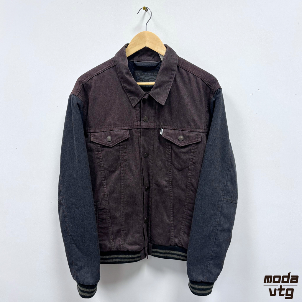 Vintage Y2K Levi’s Varsity Jacket Medium Retro