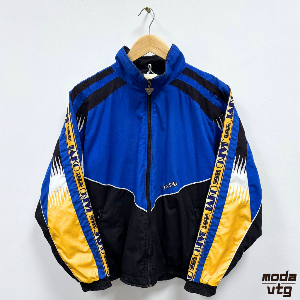 Vintage 90s Jako Track Jacket Blue XL Retro