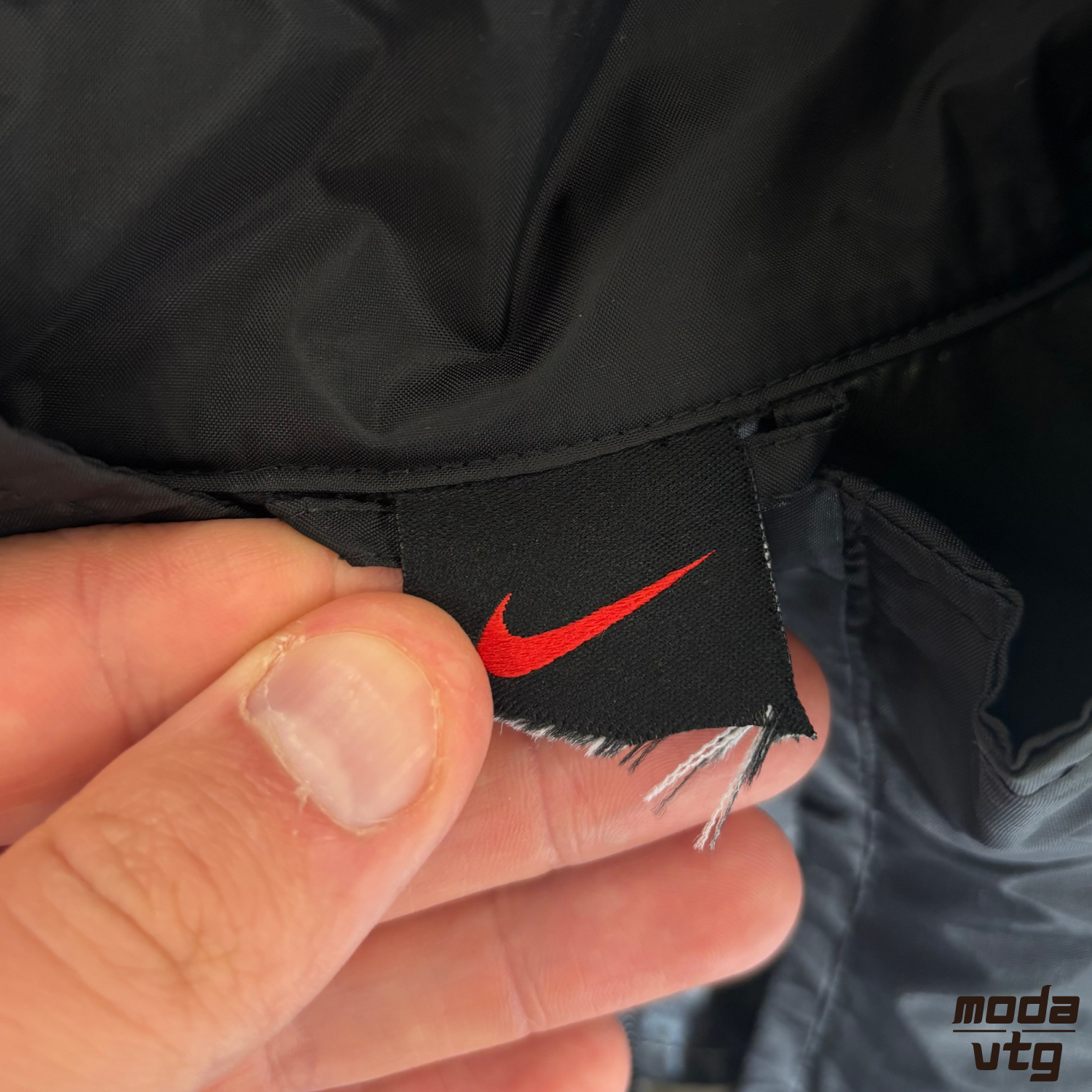 Vintage 90s Nike Track Jacket Black Small