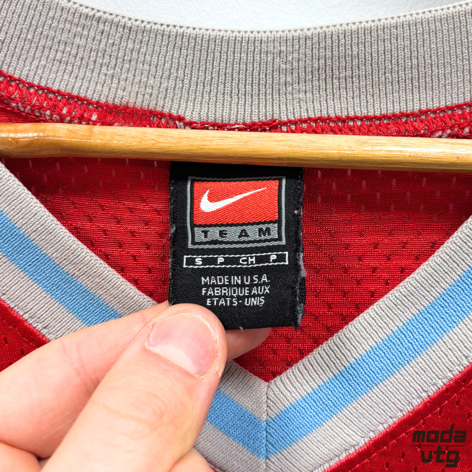 Vintage 90s New Mexico Nike Basketball Jersey Red Medium Made In USA