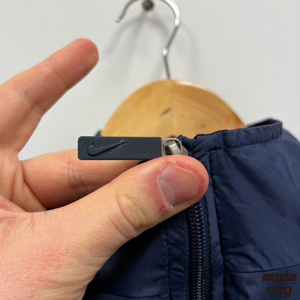 Vintage 90s Nike Raincoat Navy XL Windbreaker Winter Unisex