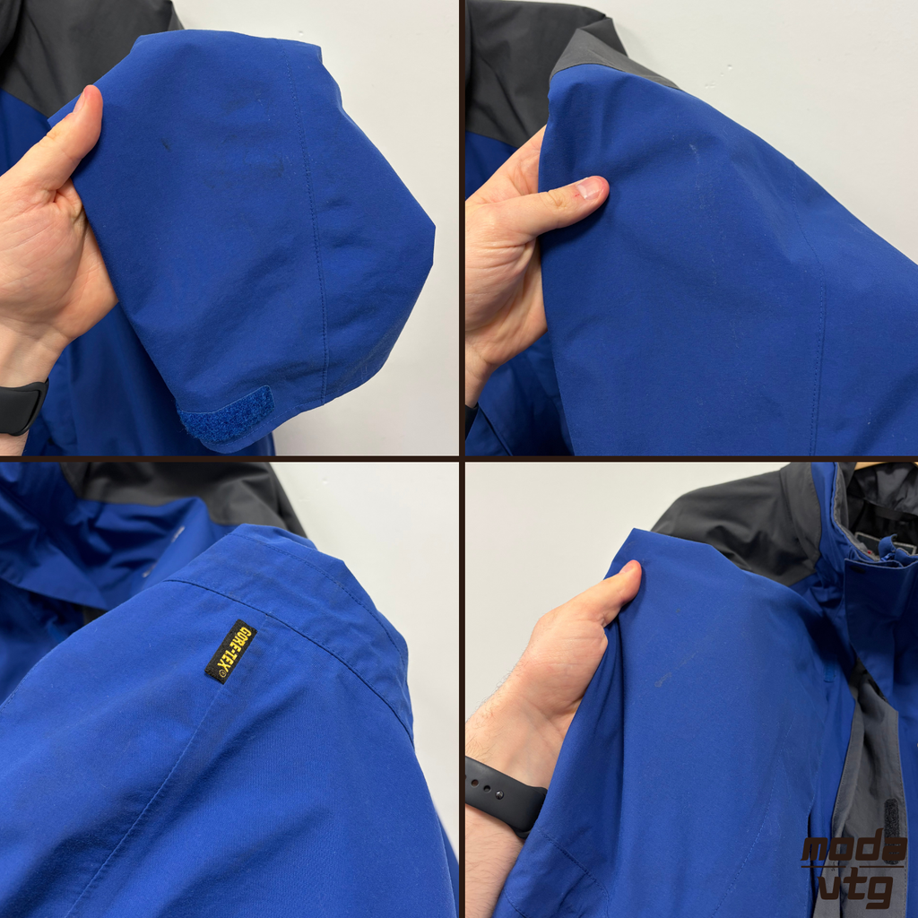 Vintage Y2K Berghaus Raincoat Navy XL Goretex Winter Walking Gorp