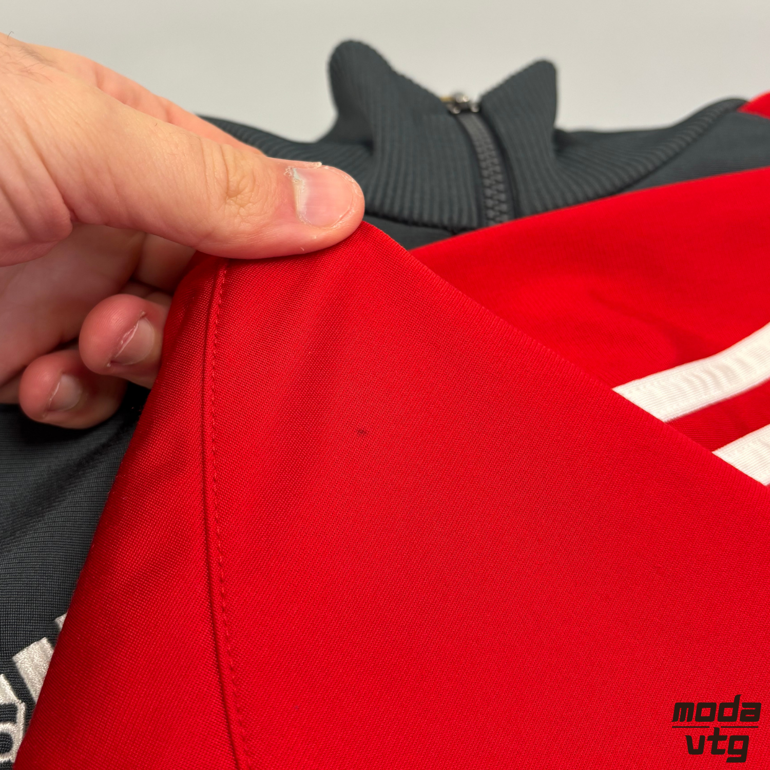 Vintage Y2K Adidas Track Jacket Grey Large Retro