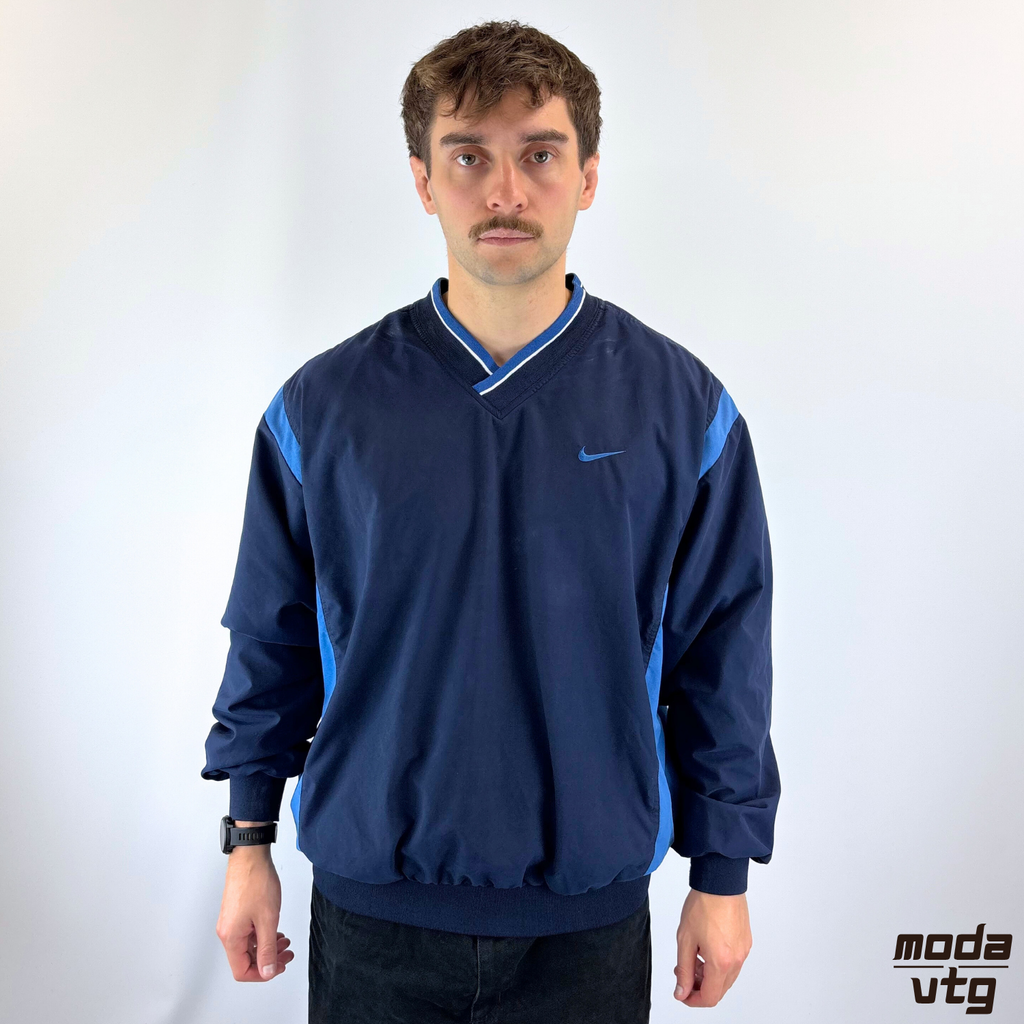 Vintage Y2K Nike Golf Windbreaker Navy XL Pullover