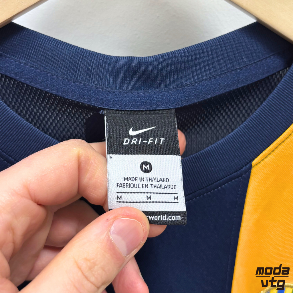 Vintage Y2K 2013/2014 Hellas Verona Nike Jersey Navy Medium Home