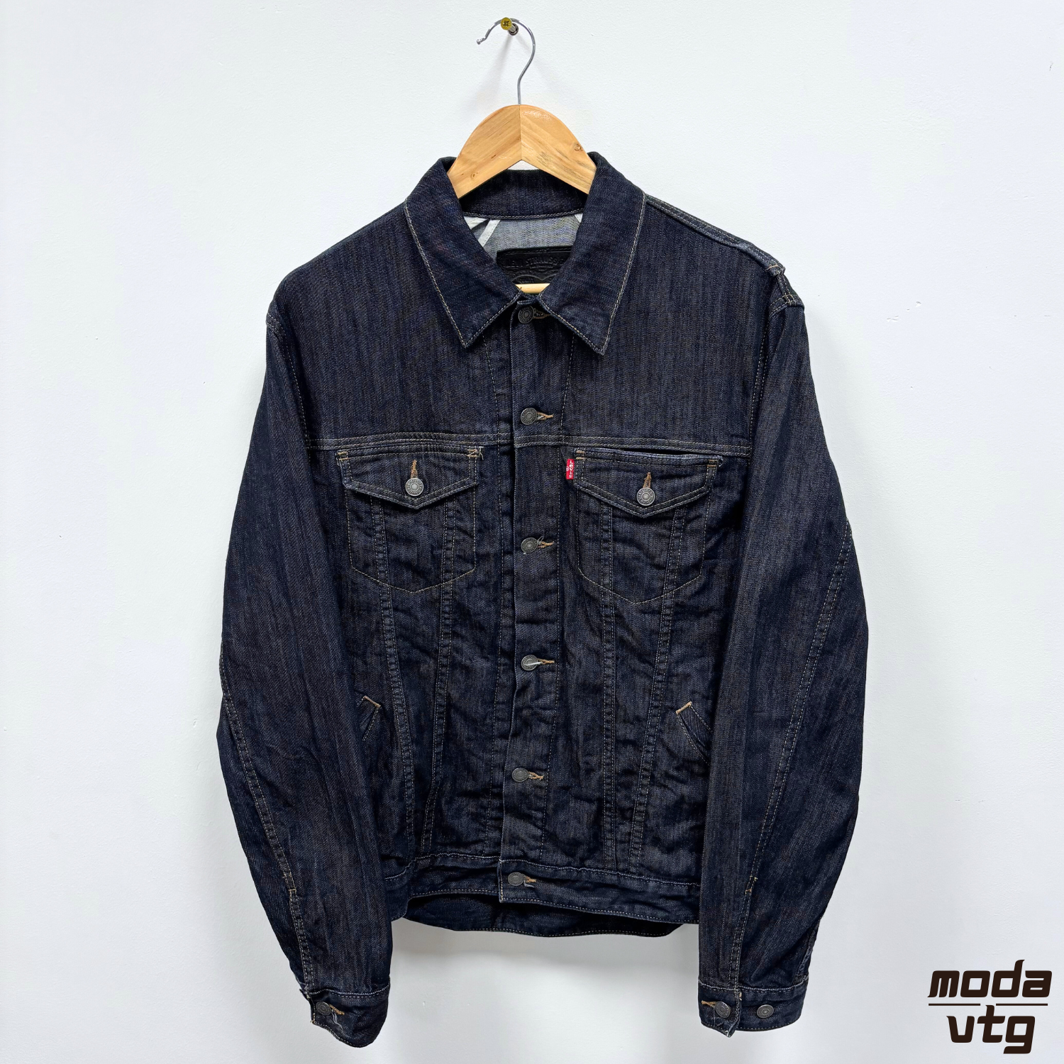 Vintage Y2K Levi’s Denim Jacket Navy Large