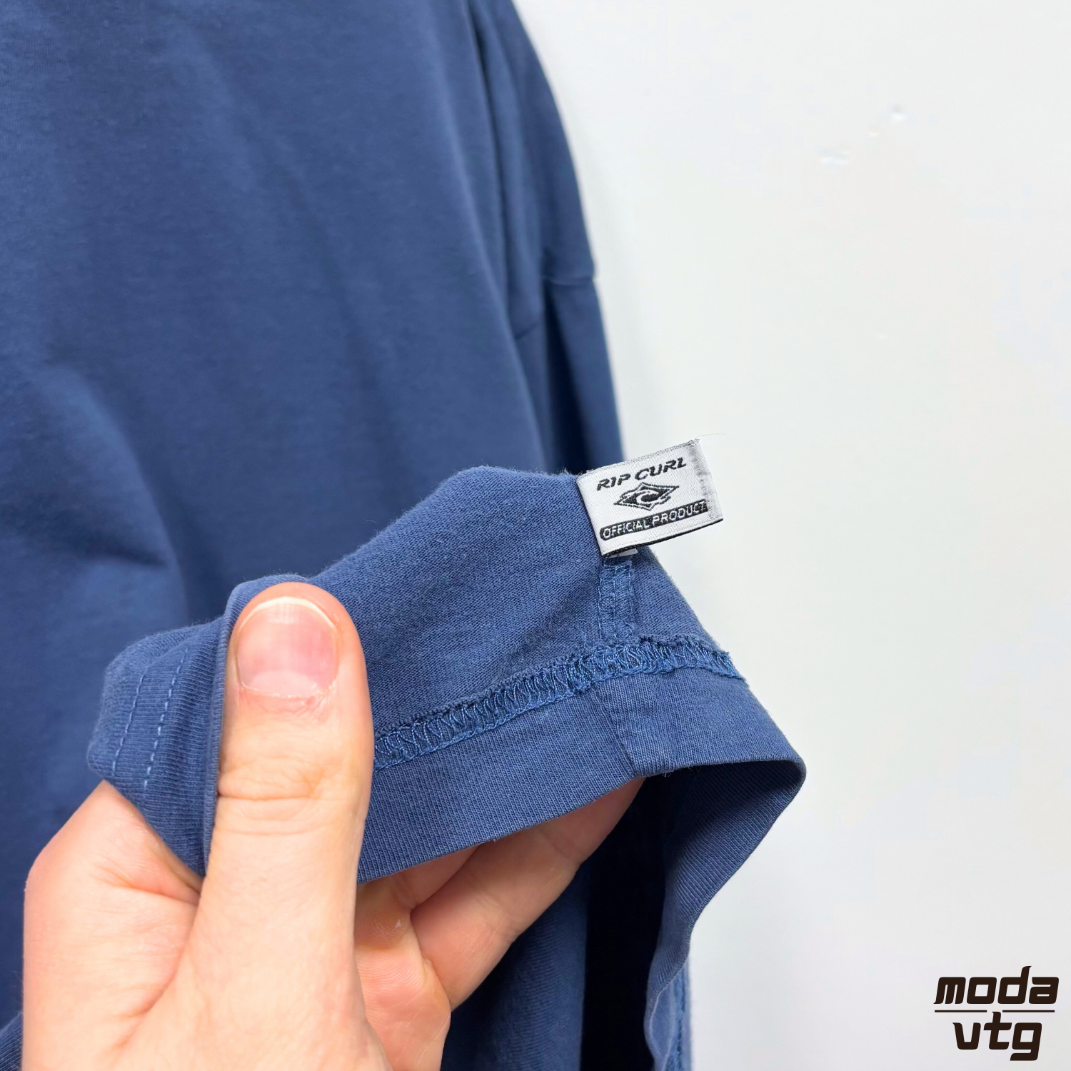 Vintage Y2K Rip Curl T-Shirt Blue XL