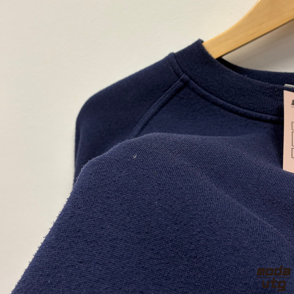 Vintage 90s Adidas Sweatshirt Navy Medium Retro Unisex Crewneck